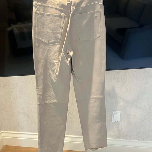 rag & bone Tan Straight Leg Pants